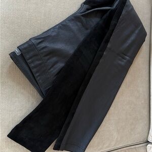 Vince real Leather/Suede Leggings